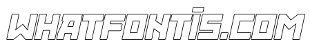 Brick Italic Outline