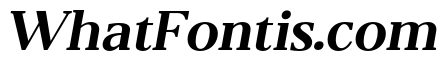 Belvoria Serif SemBd Slant