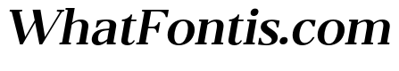 Belvoria Serif Medium Slanted