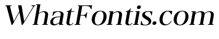 Belvoria Serif Light Slanted