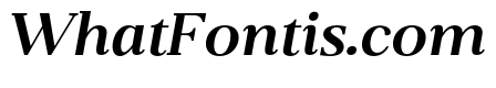 Belvoria Display Medium Italic