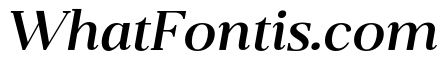 Belvoria Display Italic