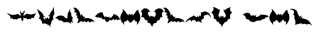 Bat Silhouette Collection