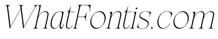Arvelis Extra Light Italic