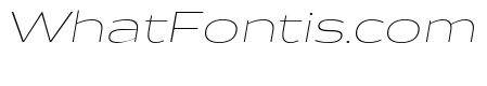 Arnovia Expanded Oblique Thin