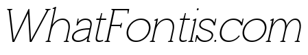 Giproda Italic Thin