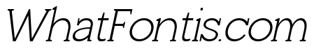 Giproda Italic Extra Light