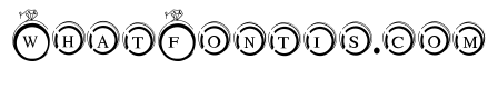 Wedding ring monogram