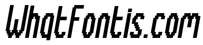 Tally Pixel Bold Italic