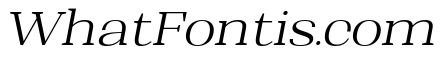 Shapfly Expanded Light Italic