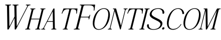 Rinovich Italic