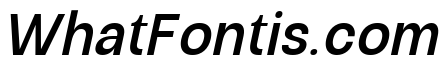 Raftile Medium Italic