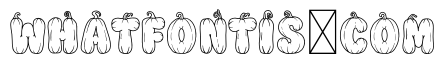 Pumpkin Garden Outline
