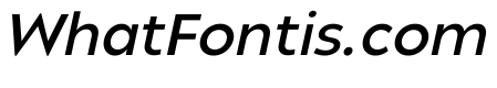 UM Moldena Medium Oblique