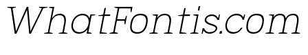 Mj. Marvel Thin Italic