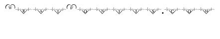 Heartbeat monogram