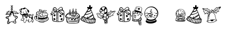 Happy Christmas doodle