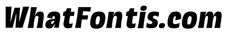 Grasso Bold Condensed Ita
