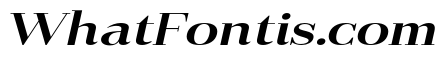 Gilferos Italic Extra Expanded