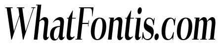 Gilferos Italic Extra Condensed