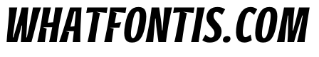 District Letters Sans Italic