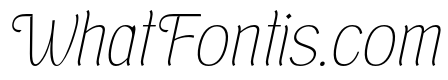 Brangkal Thin Italic
