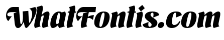 Brangkal Black Italic