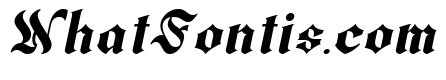 Bergham BlackItalic