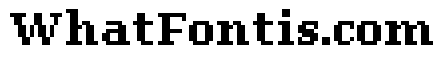 Pixel Georgia Bold