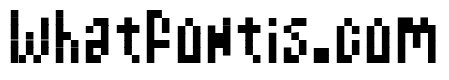 PIXELA typeface Regular