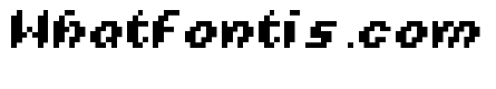 Pixelig Cursief Regular