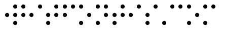 Braille Printing Regular