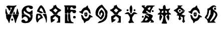 Genshin Impact Font Regular