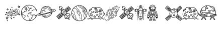 Space Doodle Cute