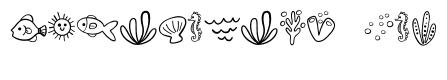 Cute sea doodle