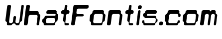 Chiptune Italic