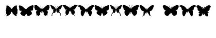 Butterfly Silhouettes