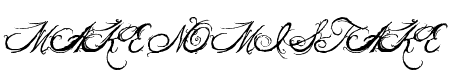 the King  Queen font