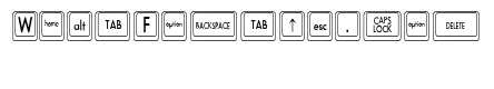 Keyboard KeysCn Condensed