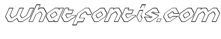 Charlie's Angles Italic Outline