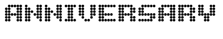 Dot Font Eng