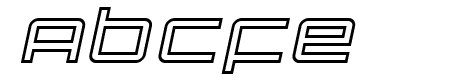 Quark Outline Italic