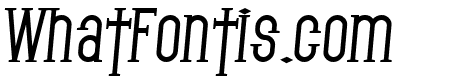 SF Gothican Bold Italic