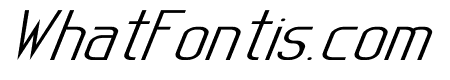 Sanity Wide Italic