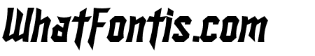 SF Ironsides Italic