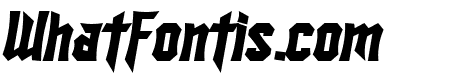 SF Ironsides Bold Italic