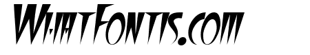 FangsSCapsSSK Italic