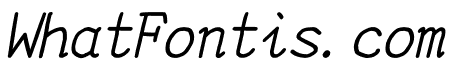 YOzFontC04 Italic