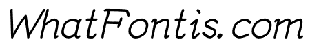 YOzFontP97 Italic