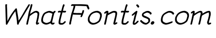 YOzFontAP97 Italic